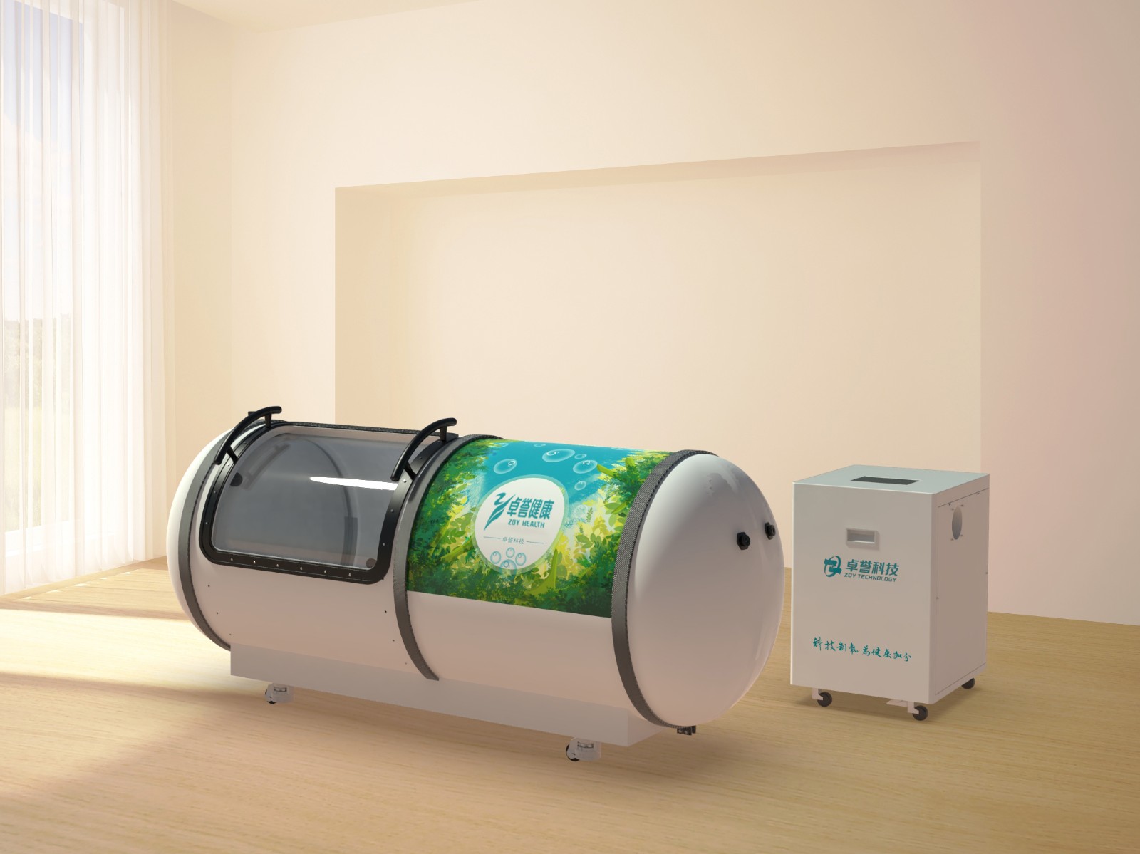 卓譽(yù)微高壓氧艙（硬體躺艙）.jpg